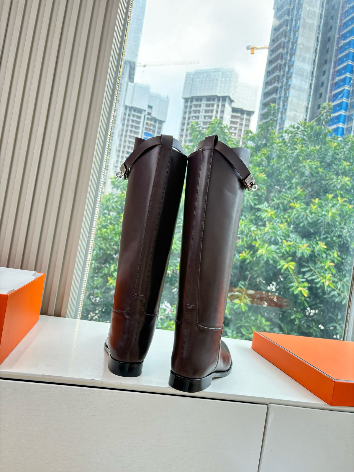 Hermes 2025 Boot Dark Brown Calfskin 506866