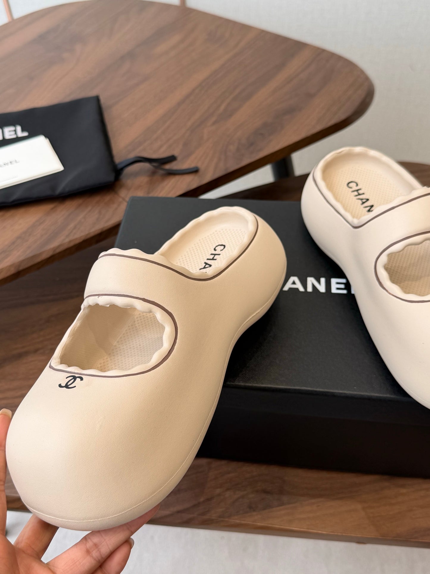 Chanel 2026 Platform Sandals Lambskin 833977