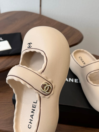 Chanel 2026 Platform Sandals Lambskin 833977