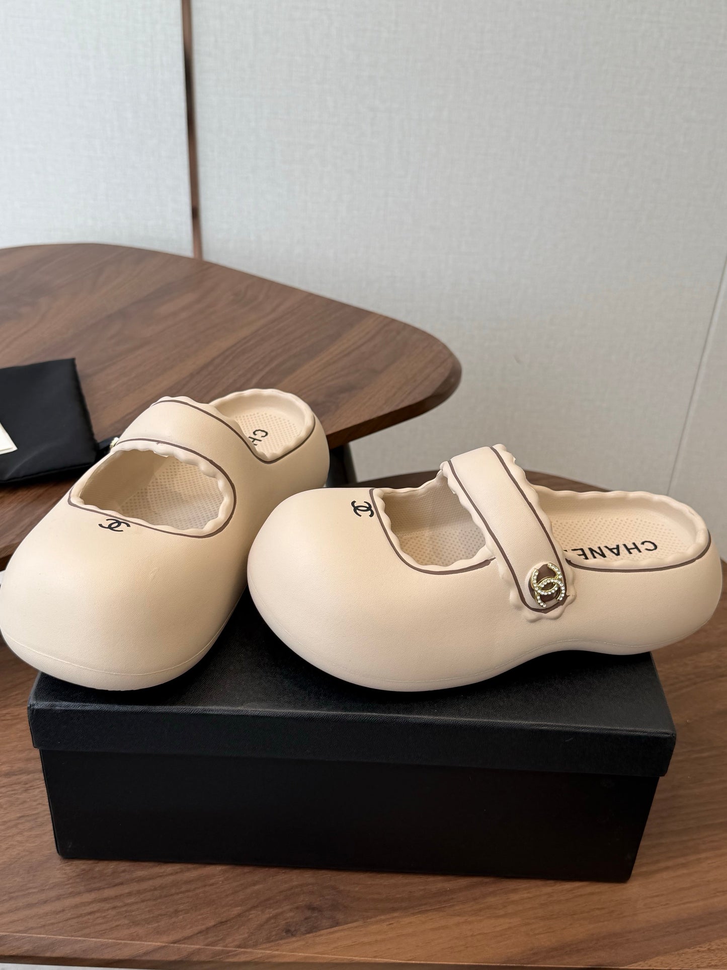 Chanel 2026 Platform Sandals Lambskin 833977
