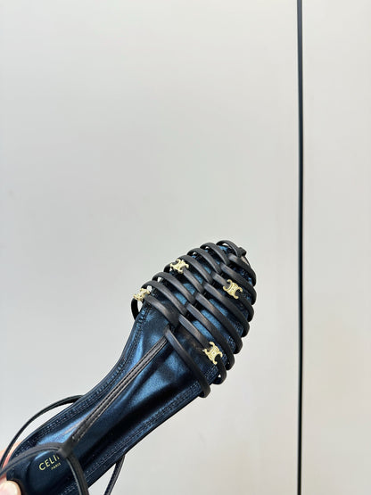 Celine 26 Cage Sandals Leather 771072