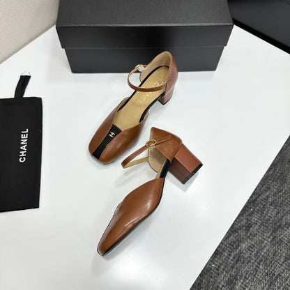 CC 2026 Mary Jane Sandals 65 Brown Cowhide 668120