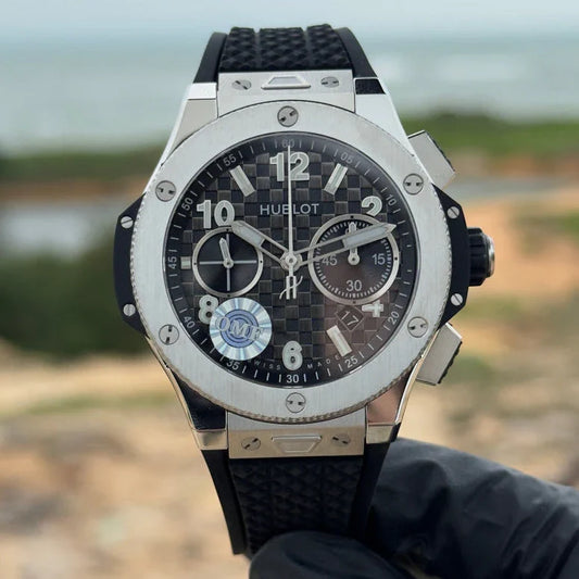 Hublot Big Bang Unico 43mm Titanium Case Black Rubber Strap