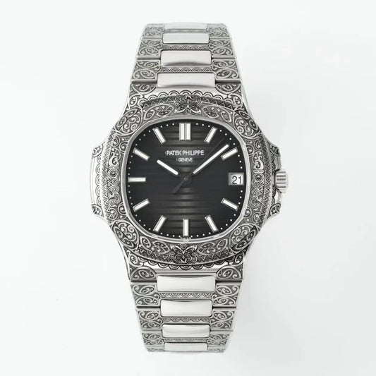 Patek Philippe Nautilus 5711 "Children Action"40mm Black Dial Stainless Steel Case