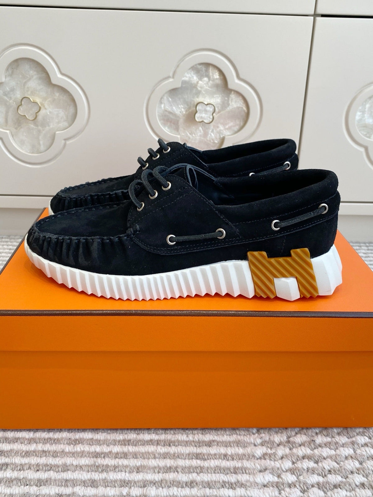 HM Ketch Sneakers Black Suede