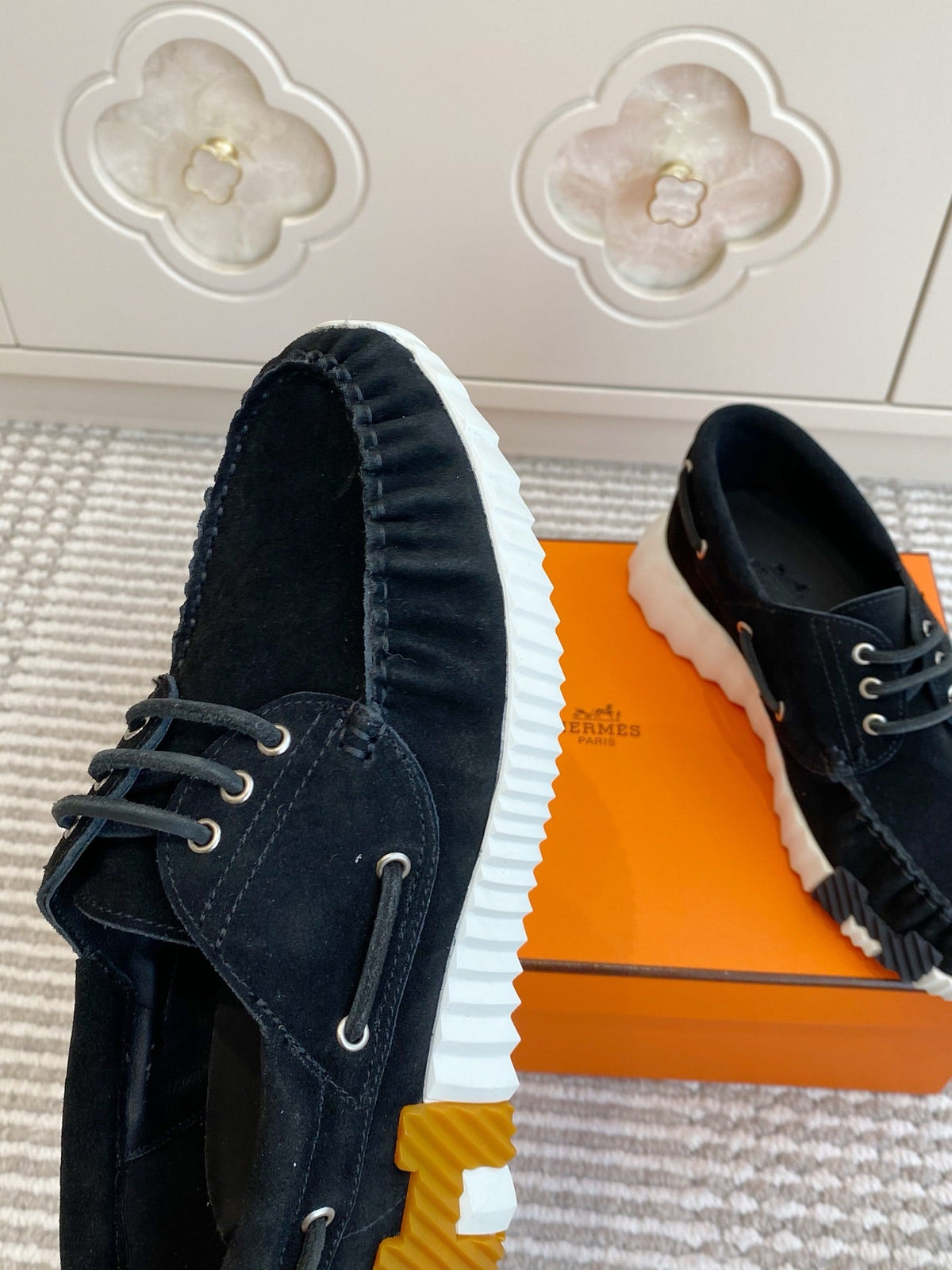 HM Ketch Sneakers Black Suede