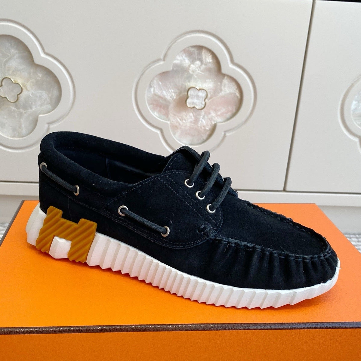 HM Ketch Sneakers Black Suede