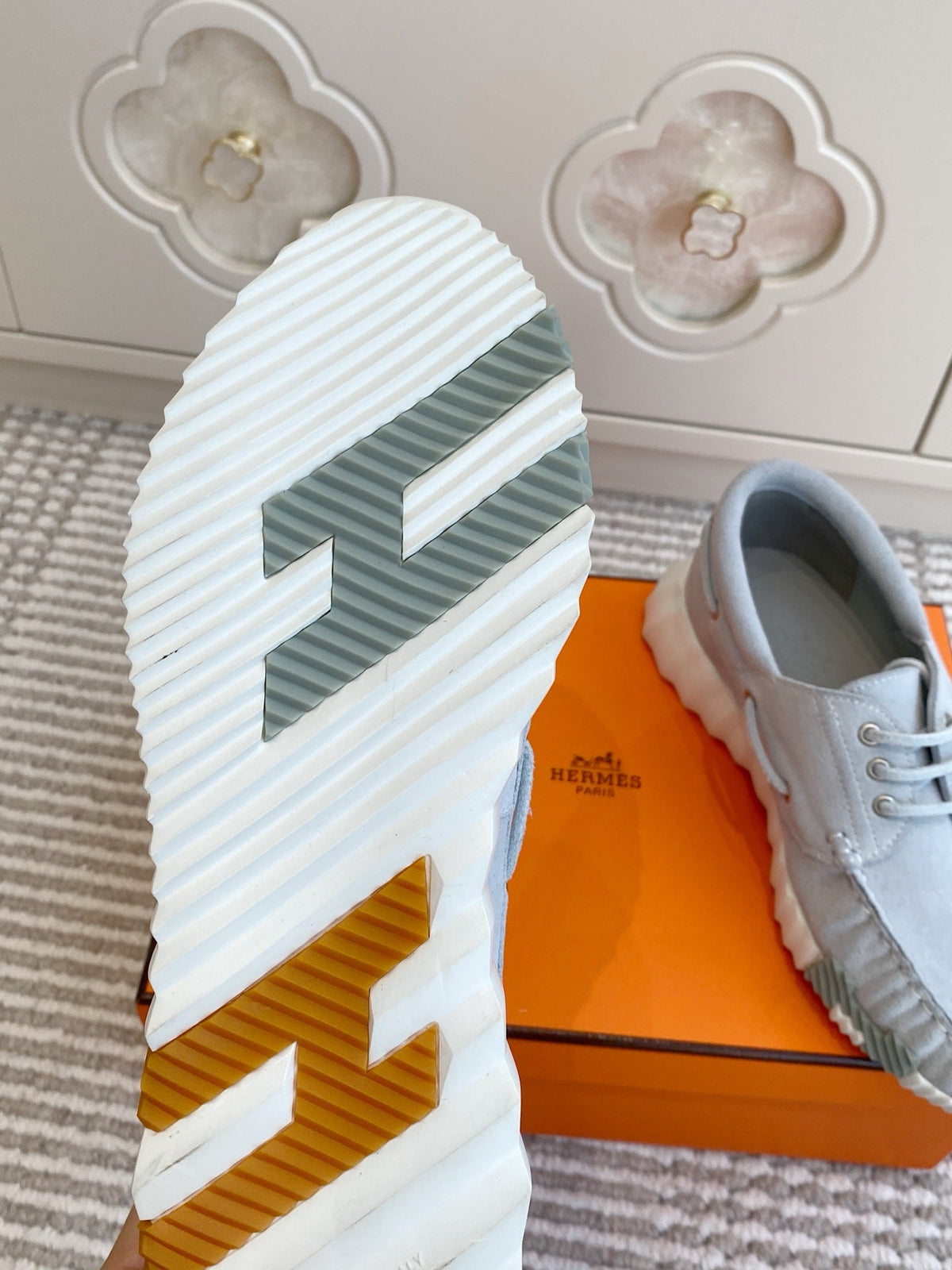HM Ketch Sneakers Light Grey Suede