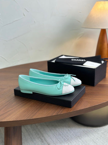 Chanel 2026 Ballet Flat Lambskin And Suede 907860