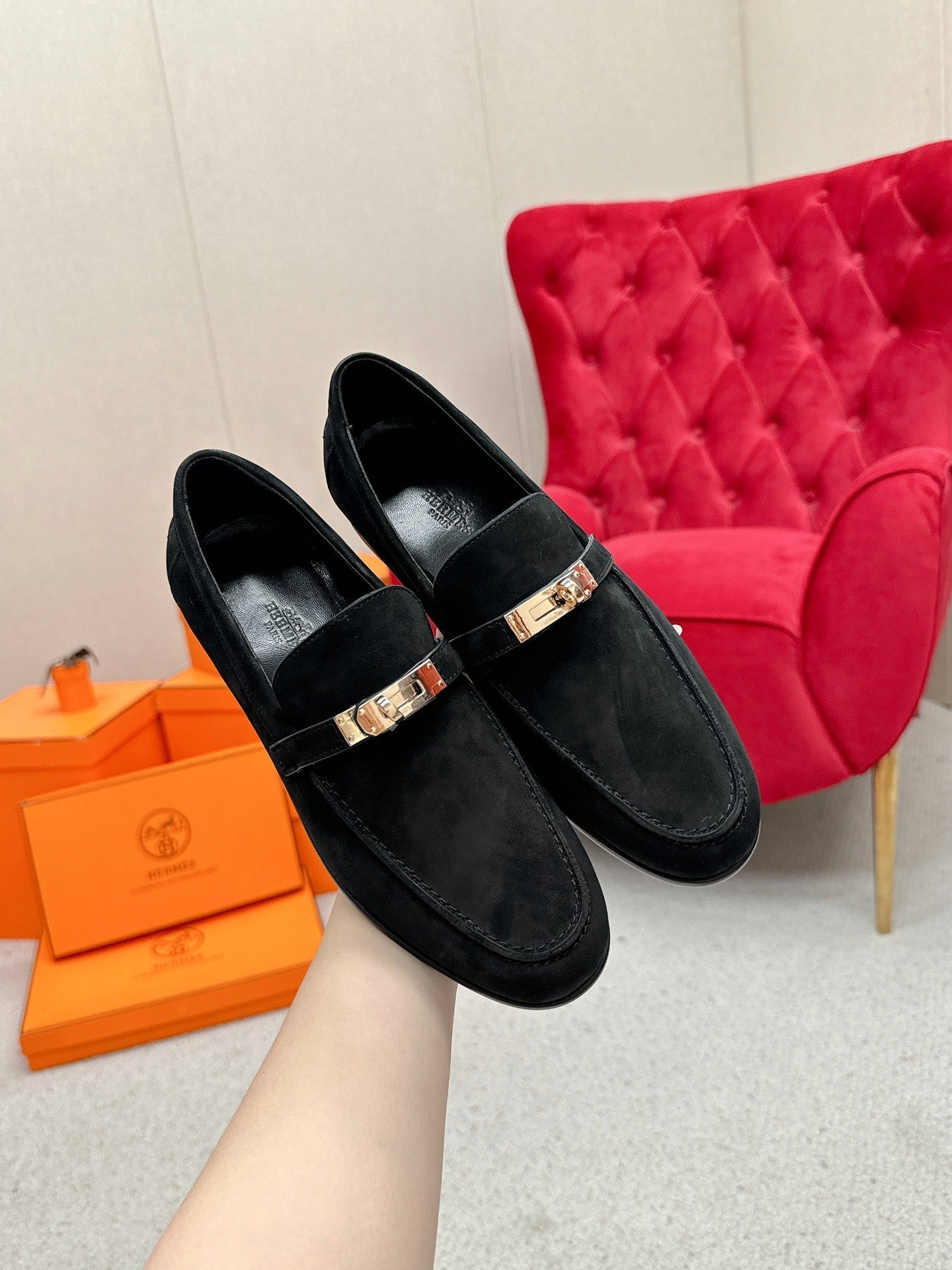 HM Loafer Suede 859367
