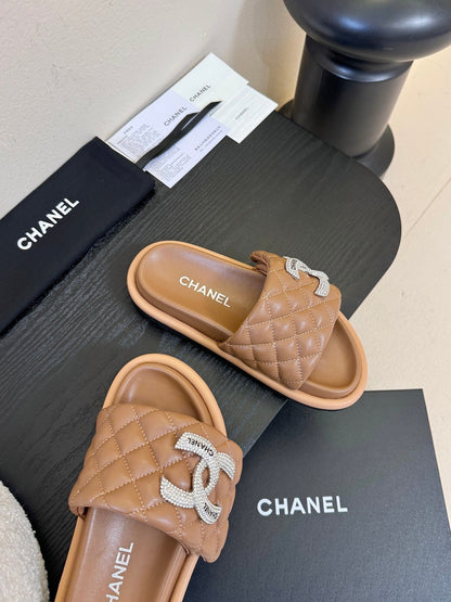 CC 26s Slippers Light Brown Sheepskin 627175