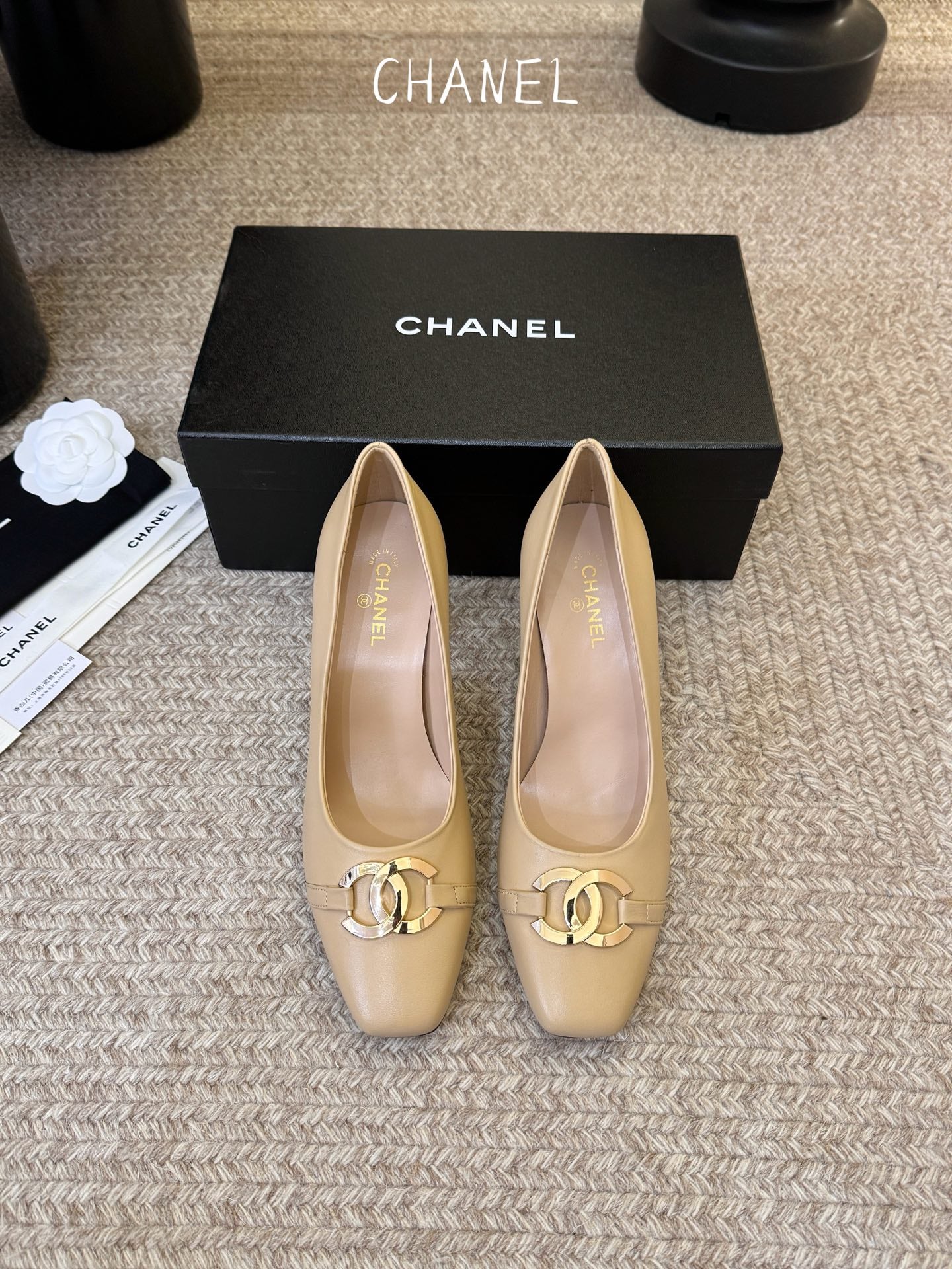 Chanel 2026 Pumps Sheepskin 835689
