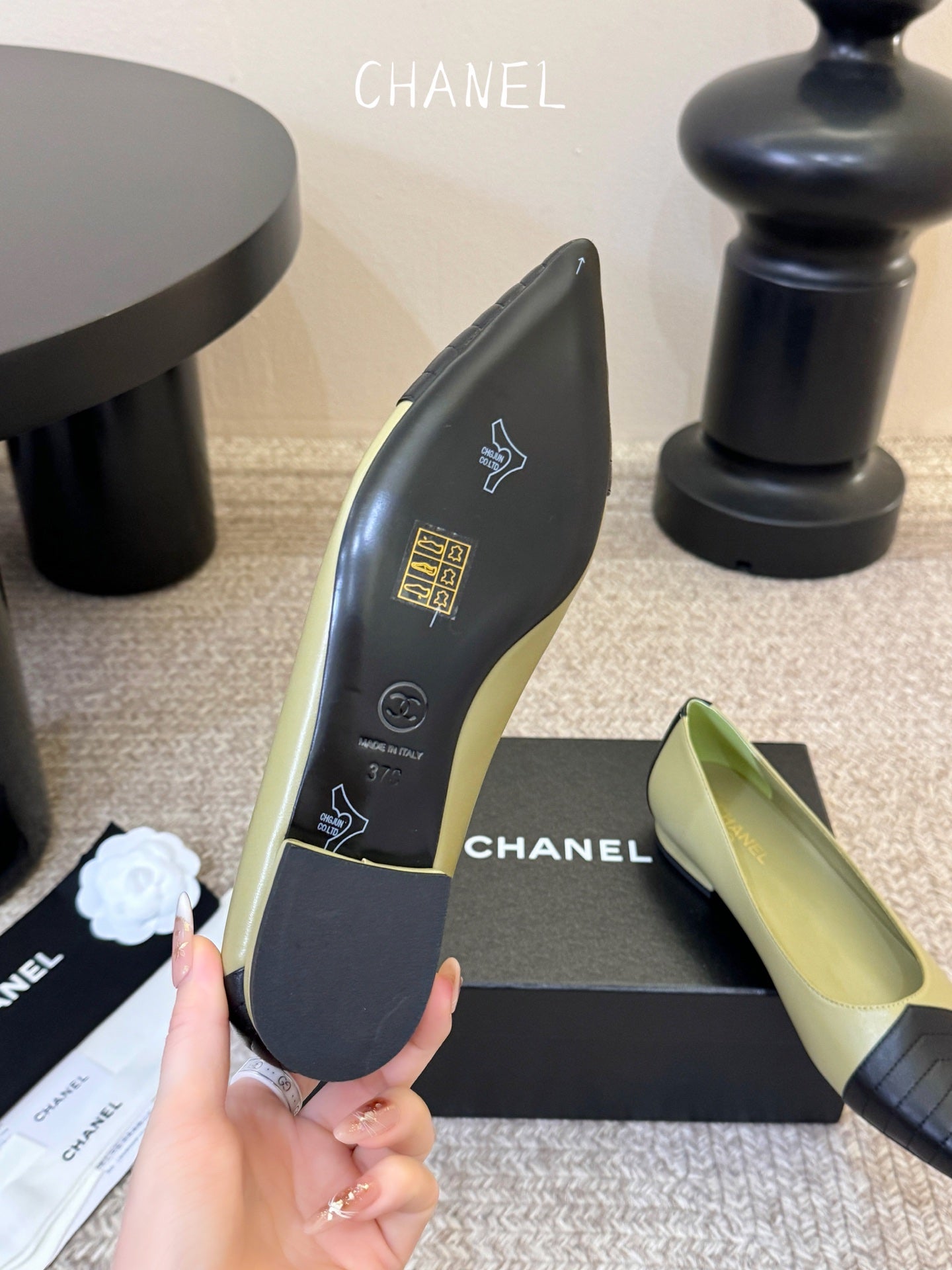Chanel 2026 Ballet Flat Sheepskin 835694