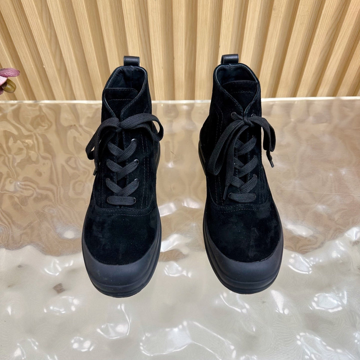 HM Kooler Ankle Boot Black Suede  498195