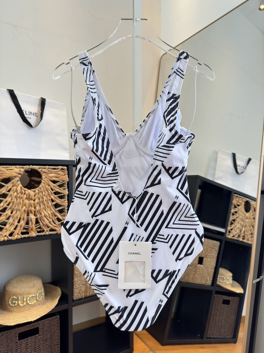 Chanel One-Piece Bikini 341681