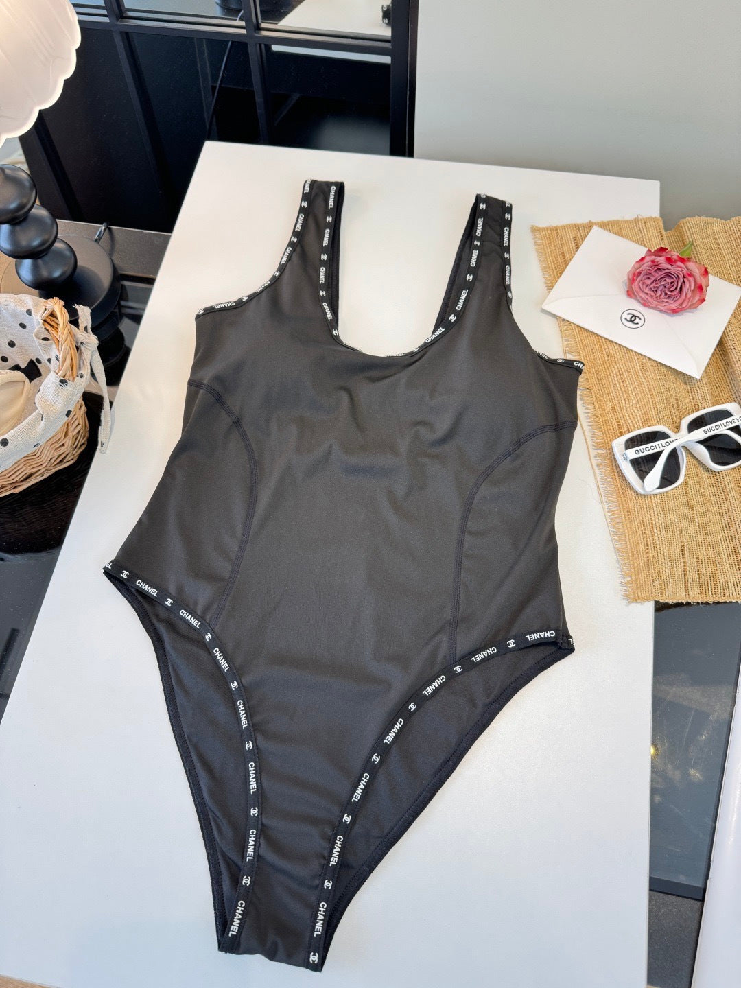Chanel One-Piece Bikini 341686