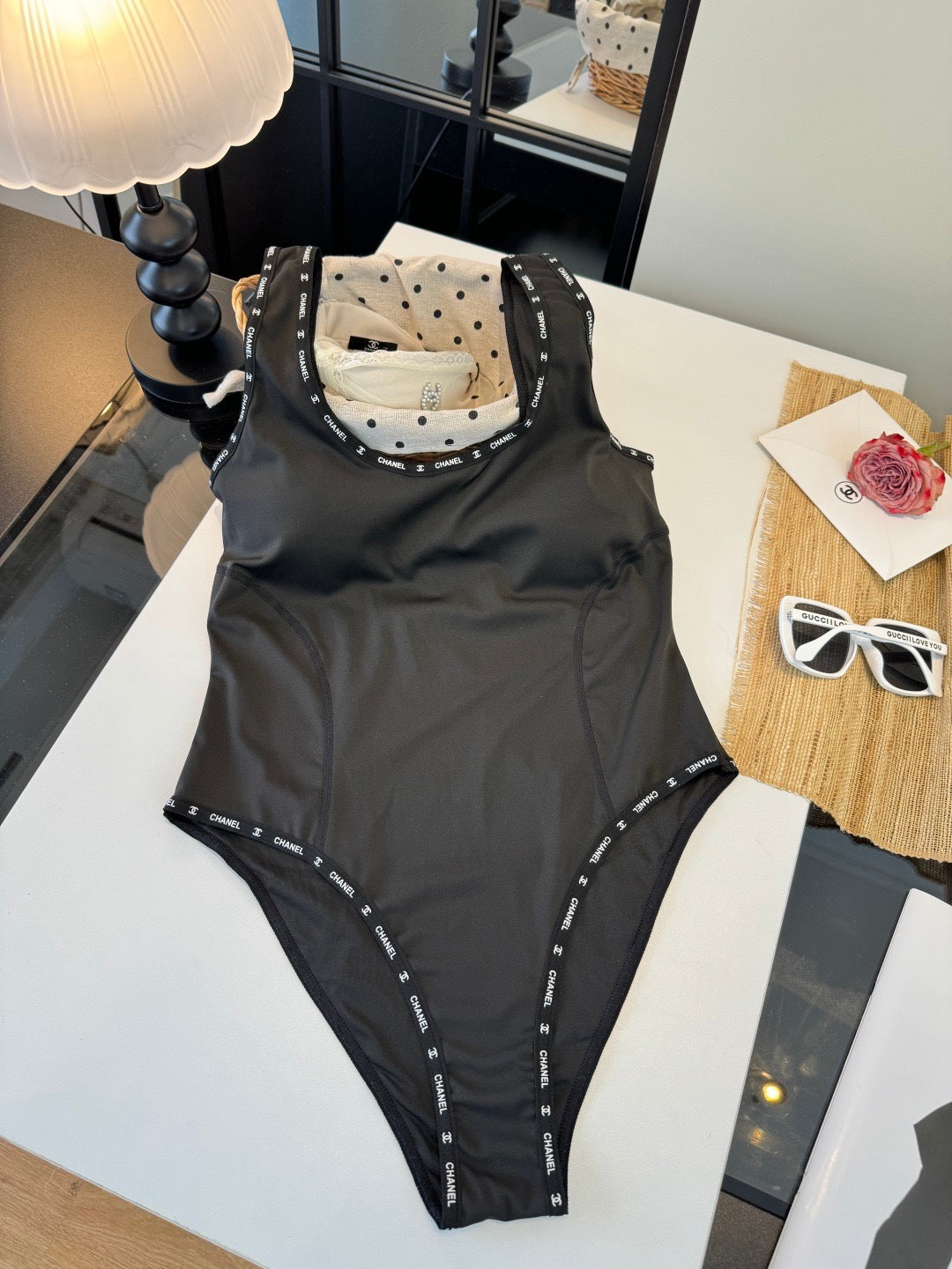 Chanel One-Piece Bikini 341686