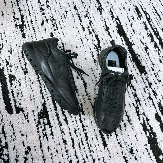 CC Sneaker 35mm In Black Soft Cowhide 144689