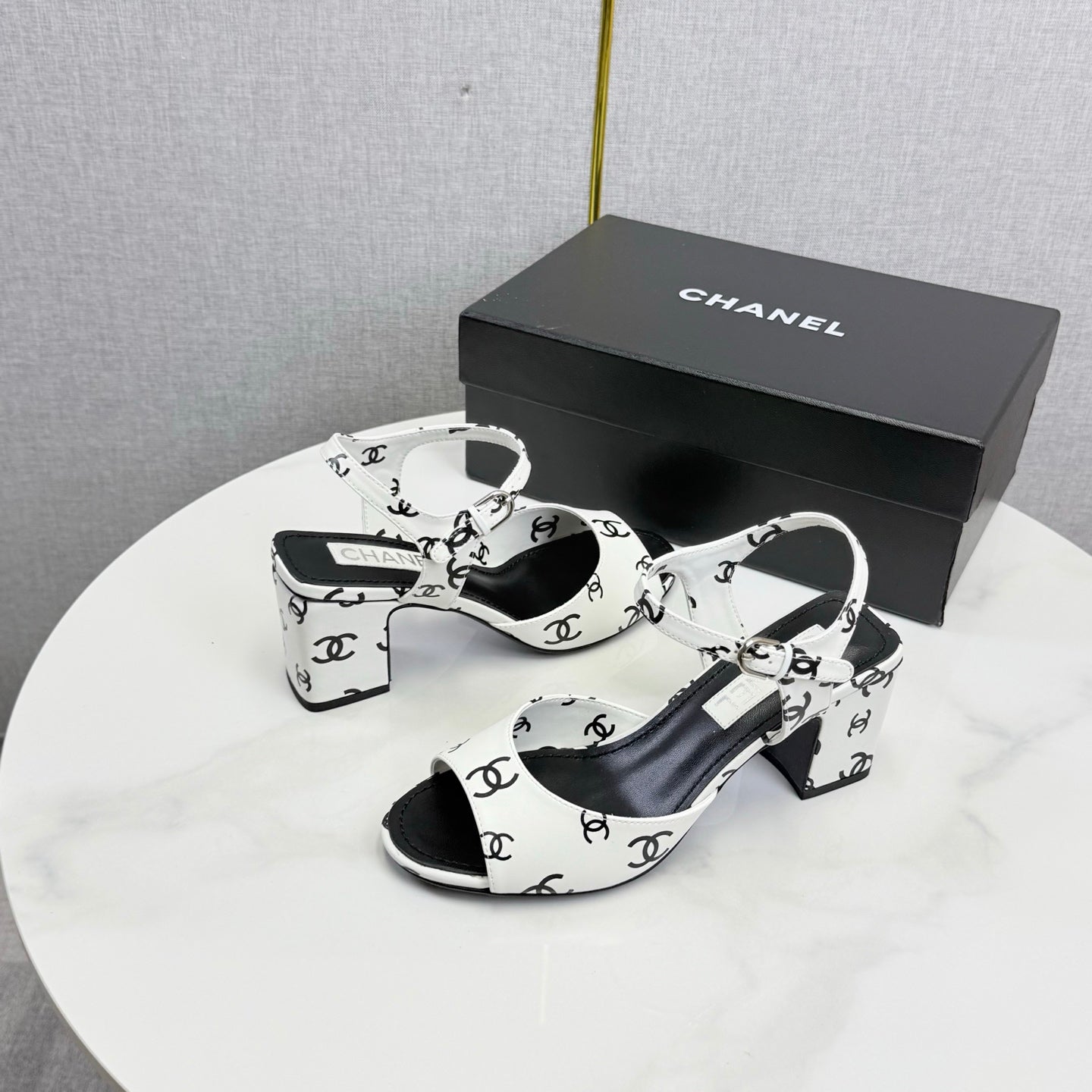 Chanel 2026 Slingback Sandals Sheepskin 801510