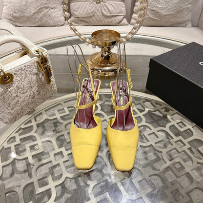 Chanel 2026 Mary Jane Sandals Leather Sheepskin 834483
