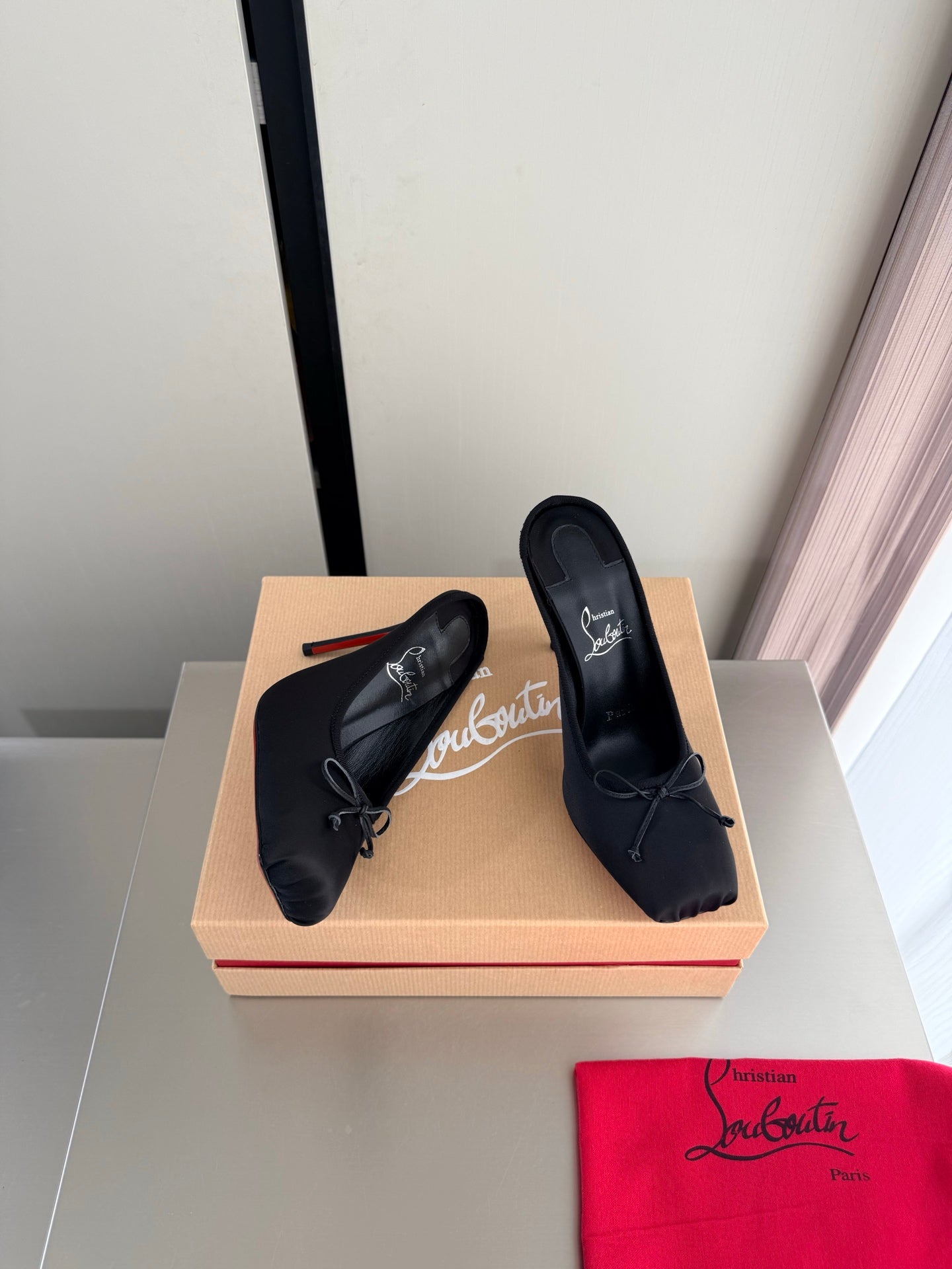 CL 2026 Cassia Mules Silk Leather 868952