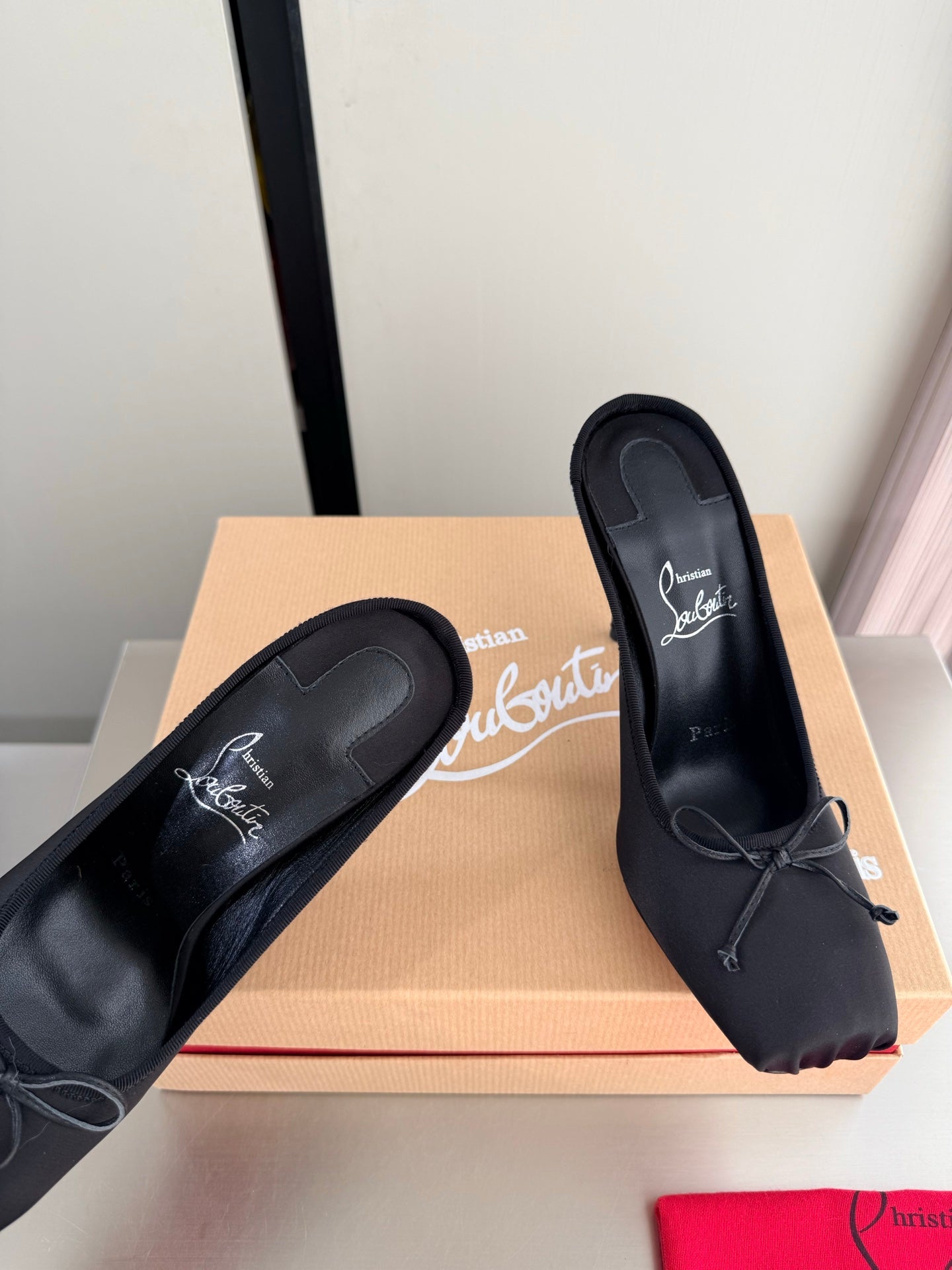 CL 2026 Cassia Mules Silk Leather 868952