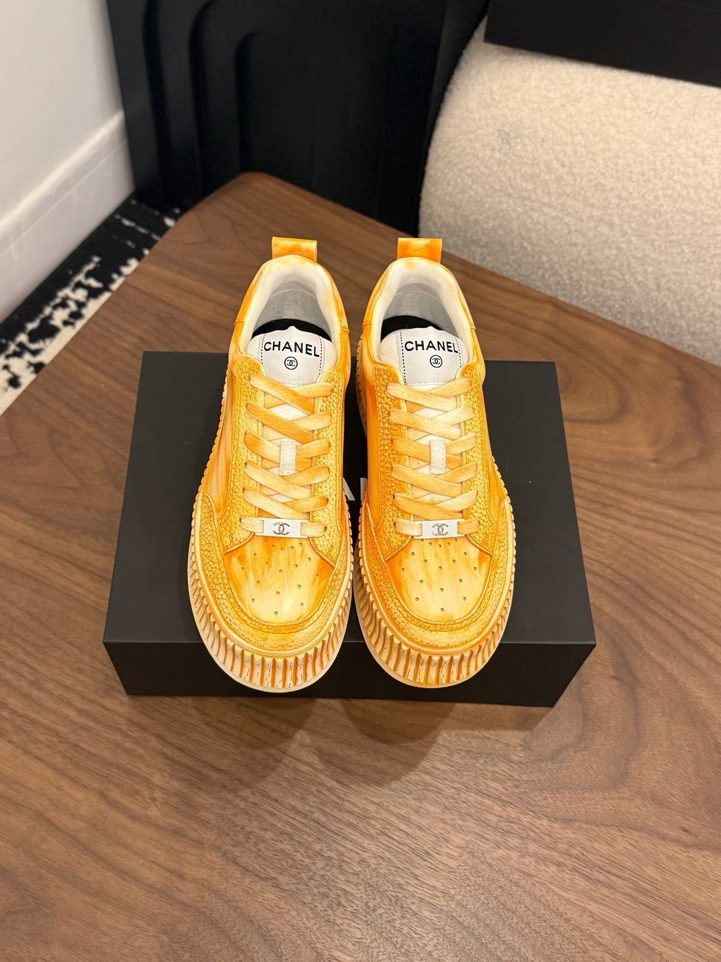 CC 26s Casual Sneaker Sunny Orange Leather 183617