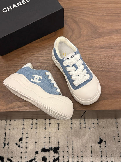 CC 26s Casual Sneaker Blue White Canvas Leather 183591