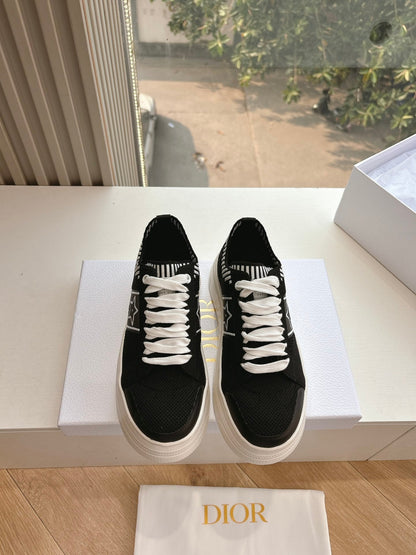 CD 26s Sneaker 45 Black Canvas Cowhide 648333