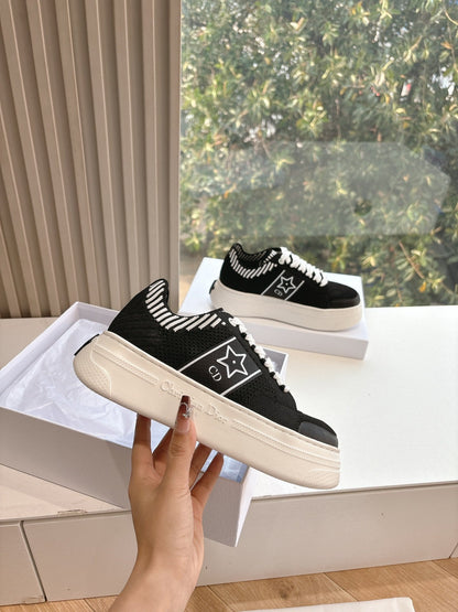 CD 26s Sneaker 45 Black Canvas Cowhide 648333