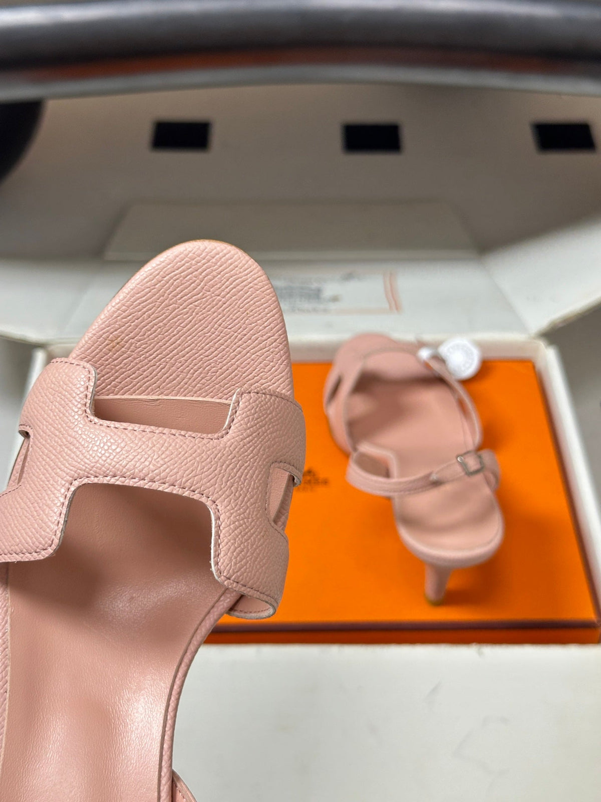 HM Holy Sandal Light Pink Cowhide 835004