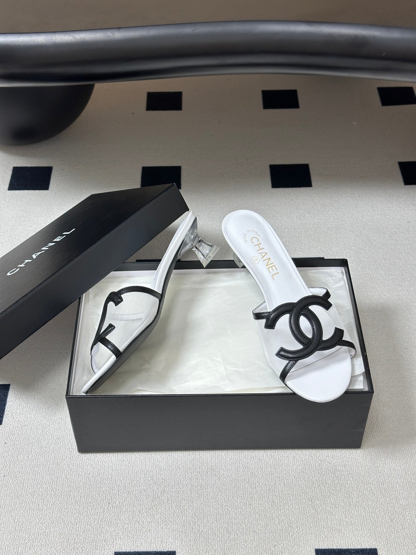 Chanel 2026 Sandals Mesh Sheepskin 834684