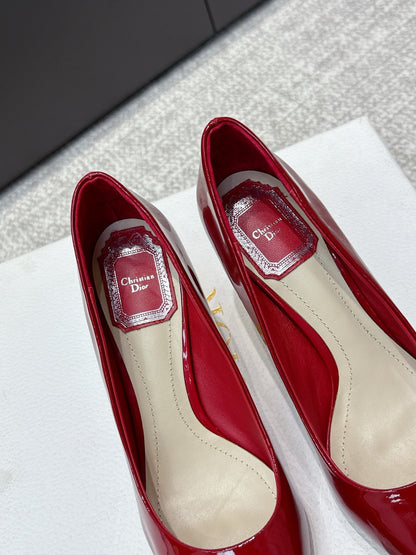CD 26s High Heels Pump 85 Red Patent Leather 661474