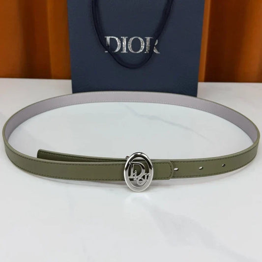 Dior 2026 Reversible CD Icon Belt 20mm Calfskin