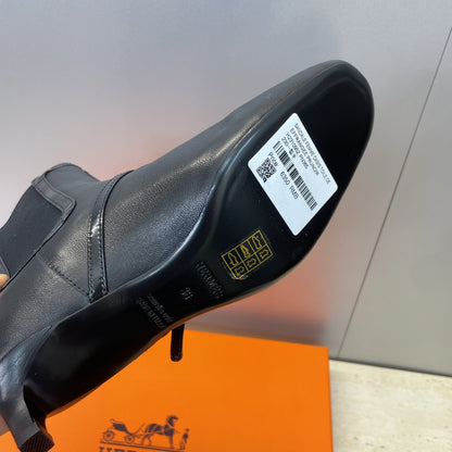 HM 26ss Lolita Chelsea Boots 40 Black Calfskin 607087