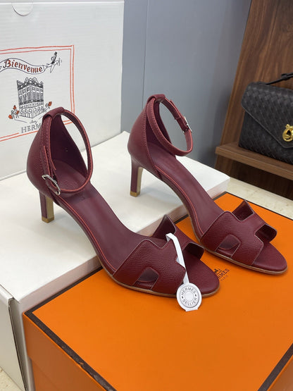 HM 26ss High Heel Sandals 70mm Cowhide
