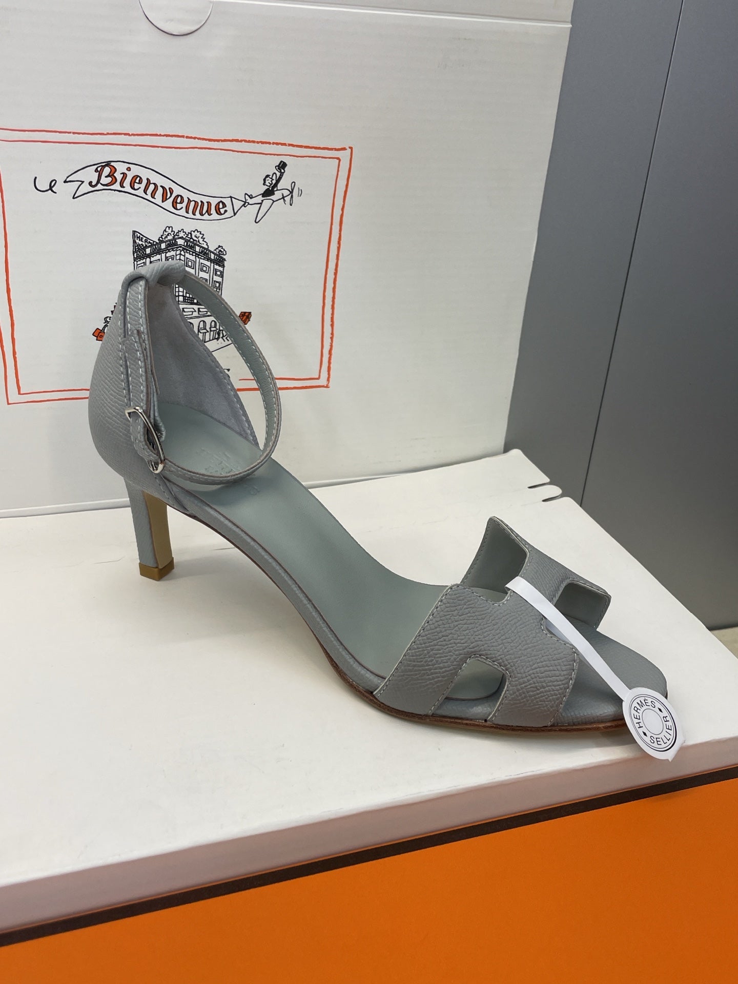 HM 26ss High Heel Sandals 70mm Cowhide