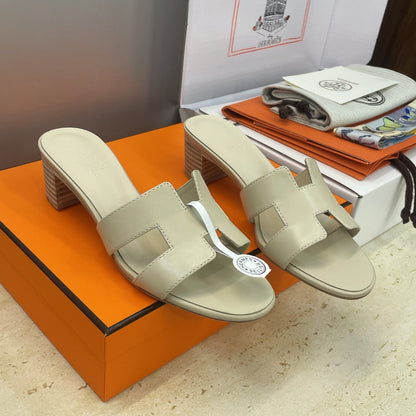HM 26ss Oran Sandals 45 Light Beige Calfskin 607226
