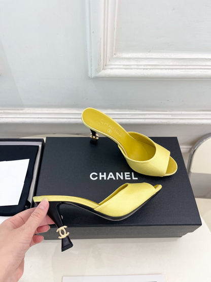 Chanel 2026 Mary Jane High Heels 9cm Lambskin Sheepskin Leather 832335