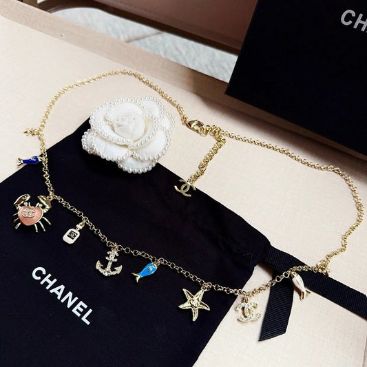 Chanel 2026 Ocean-Themed Charm Chain Belt 207163