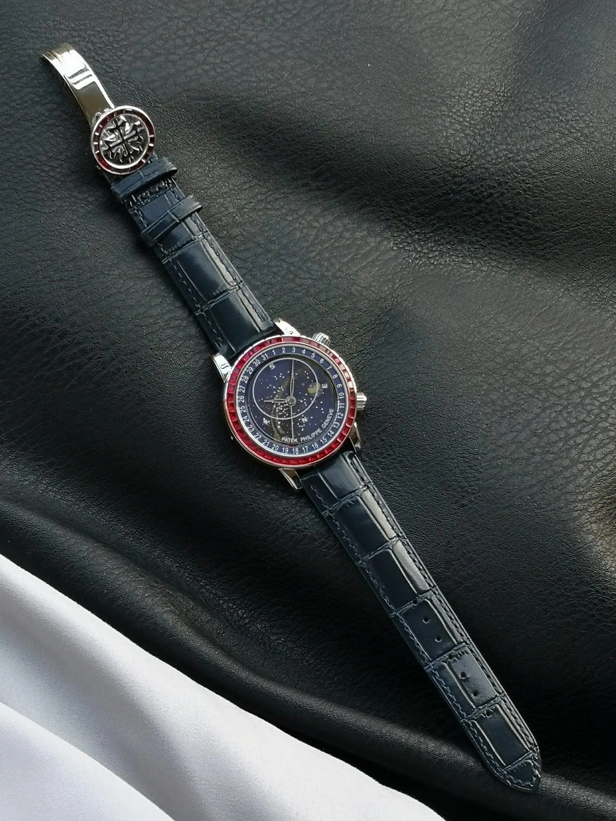 Patek Philippe Celestial Grand Complication 44mm Red Gemstones Blue Dial