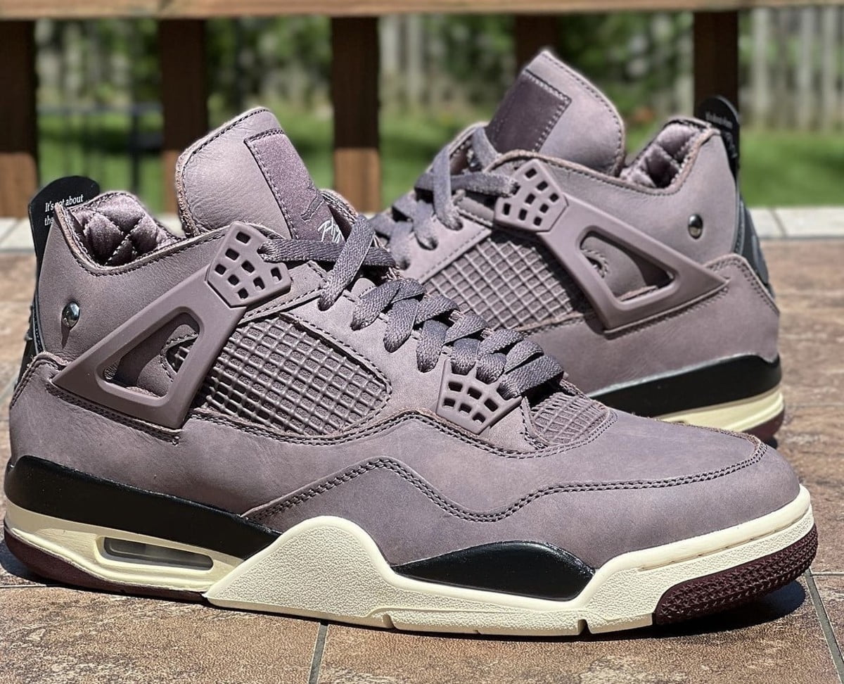 Jordan 4 Retro A Ma Maniére Violet Ore Sneakers - Archive Edition