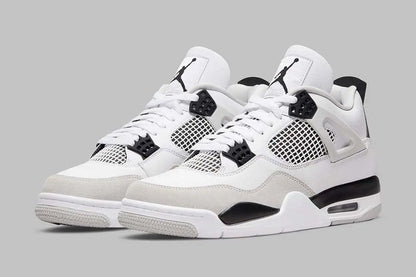 Jordan 4 Retro Military Black Sneakers - Premium Sneaker