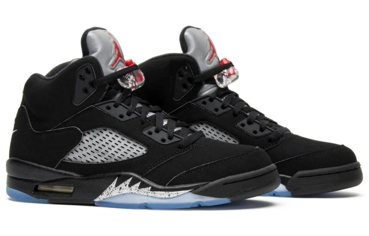 Jordan 5 Retro Black Metallic Sneakers - Style Staple | Drop of the Season