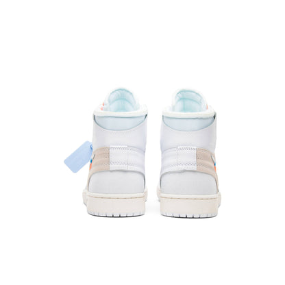 Off-White x Air Jordan 1 Retro High OG White 2018 AQ0818-100 Sneakers - Head-...